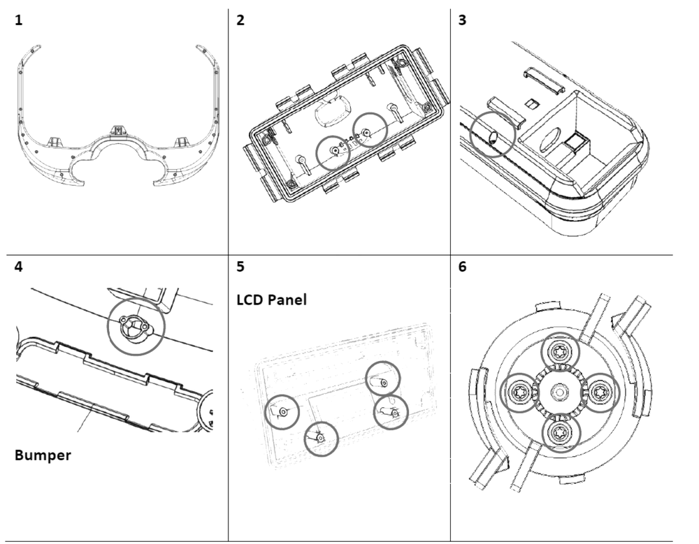 Hardware Diagram and Parts List for XR33000 (22BSBDAE710)(2019) Cub Cadet Lawn Mower